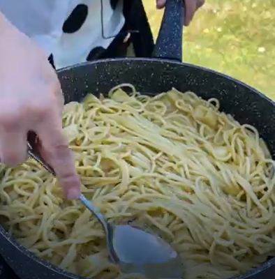 Spaghetti in padella
